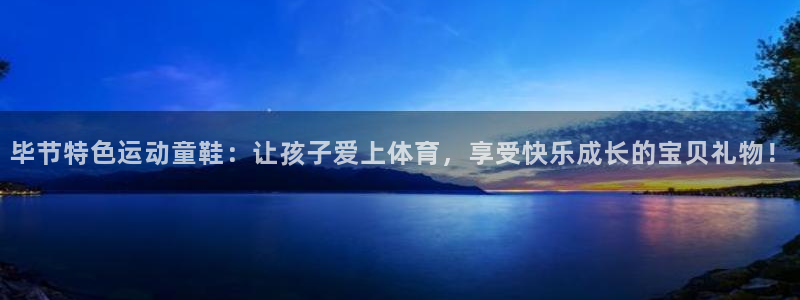 球王会体育：毕节特色运动童鞋：让孩子爱上体育，享受快乐成长的宝贝礼物！